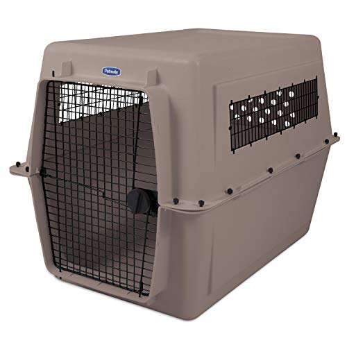 Extra Large Dog Kennel Travel Crate, Heavy Duty, 48 in. Long R37134