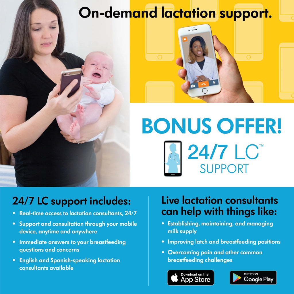 Breast Pump with On-the-go Tote and International Adapter U7274