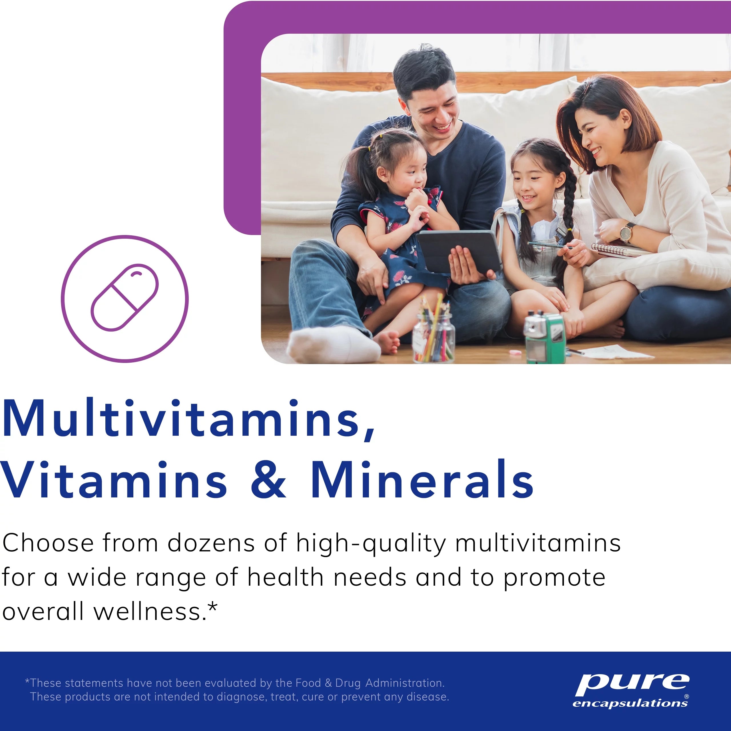 Ultra B-Complex with PQQ Vitamin B Supplement, 60 Capsules V7358