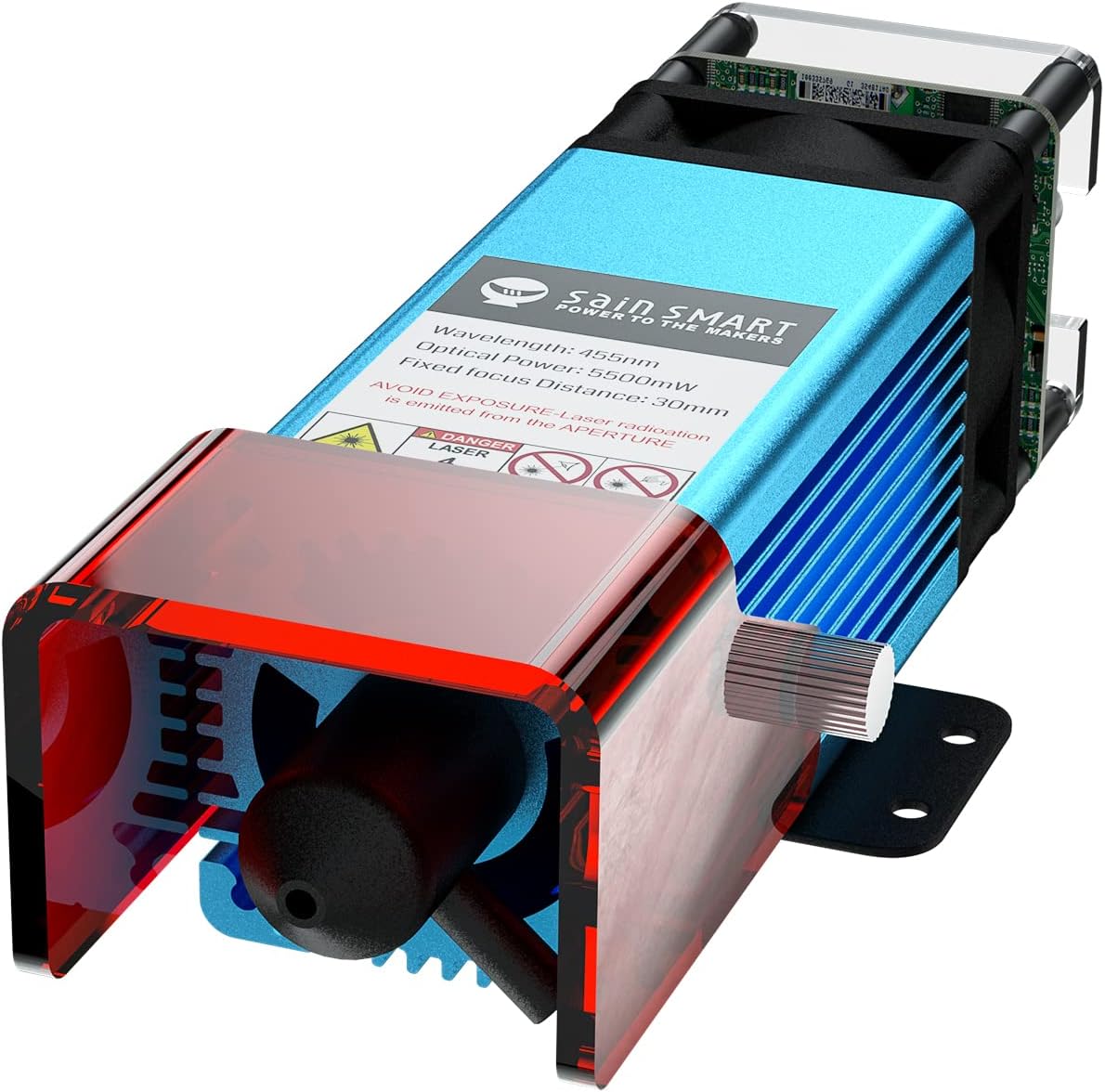 Compressed Spot Laser Module, 0.1mm Laser Spot, 5.5W for CNC Router K2829
