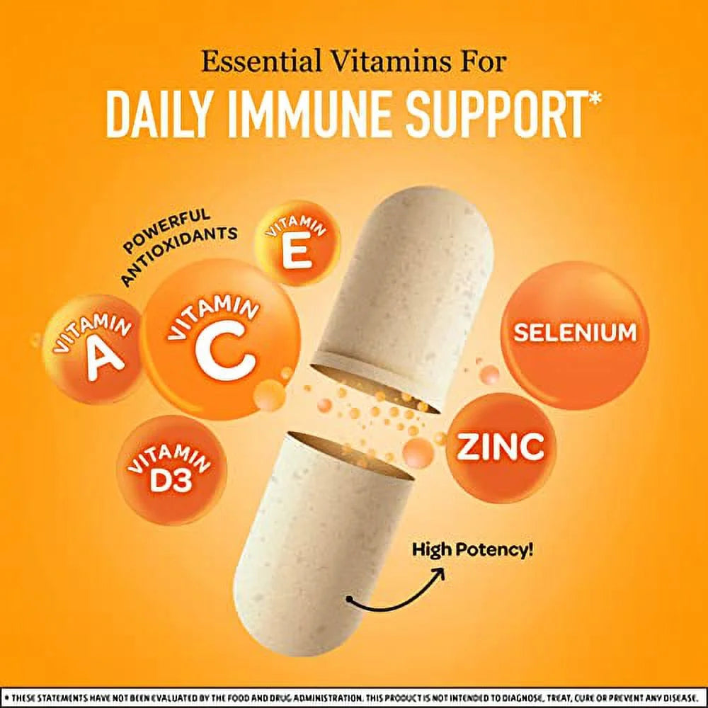 Vitamin C 500mg Capsules with Zinc, Selenium & Vitamin D M999148