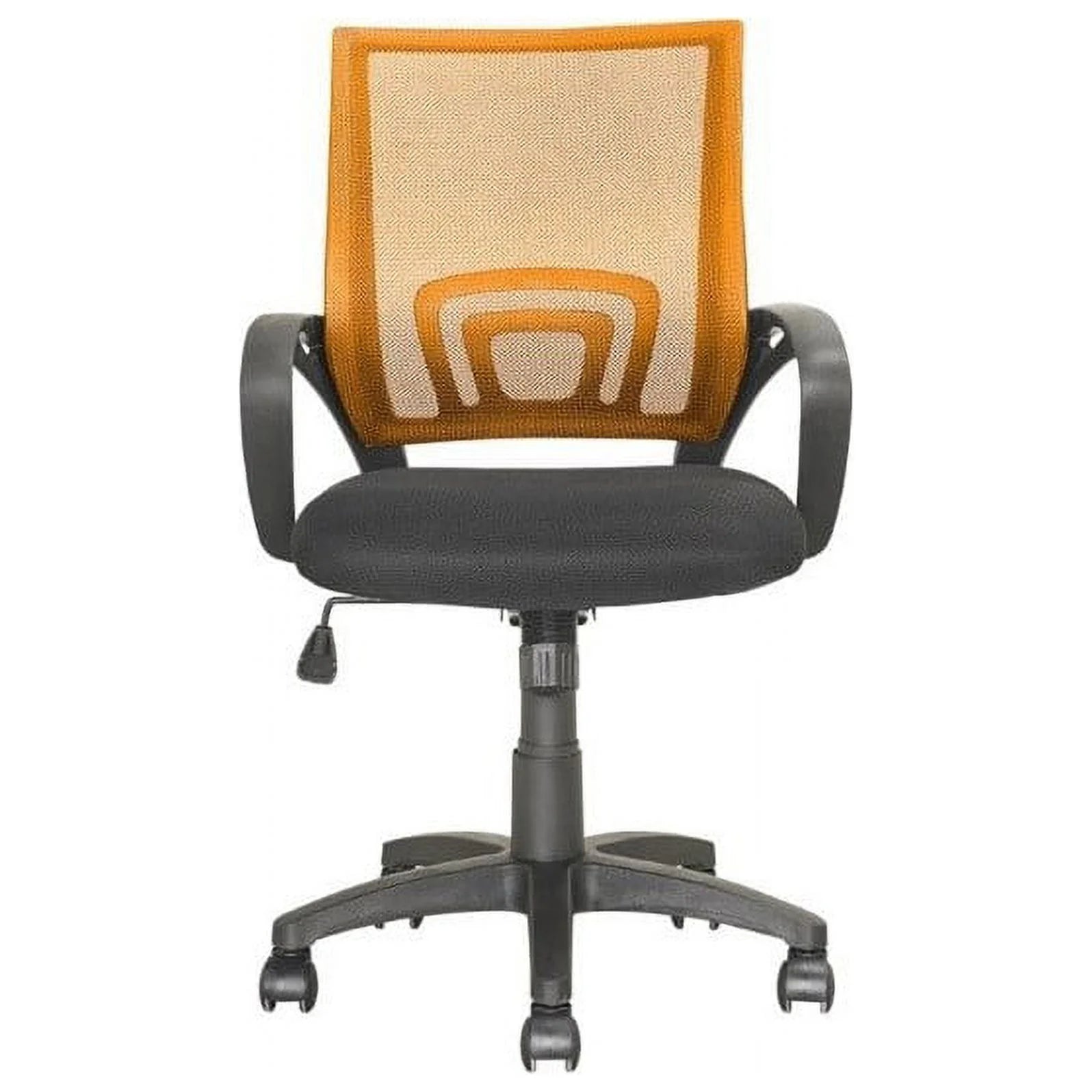 Mesh Back Swivel Office Chair in Orange Q8303