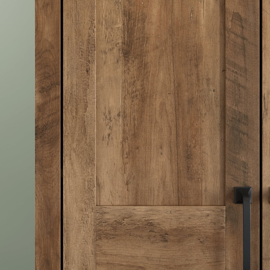 Two-Door Storage Cabinet, Rural Pine Finish H305