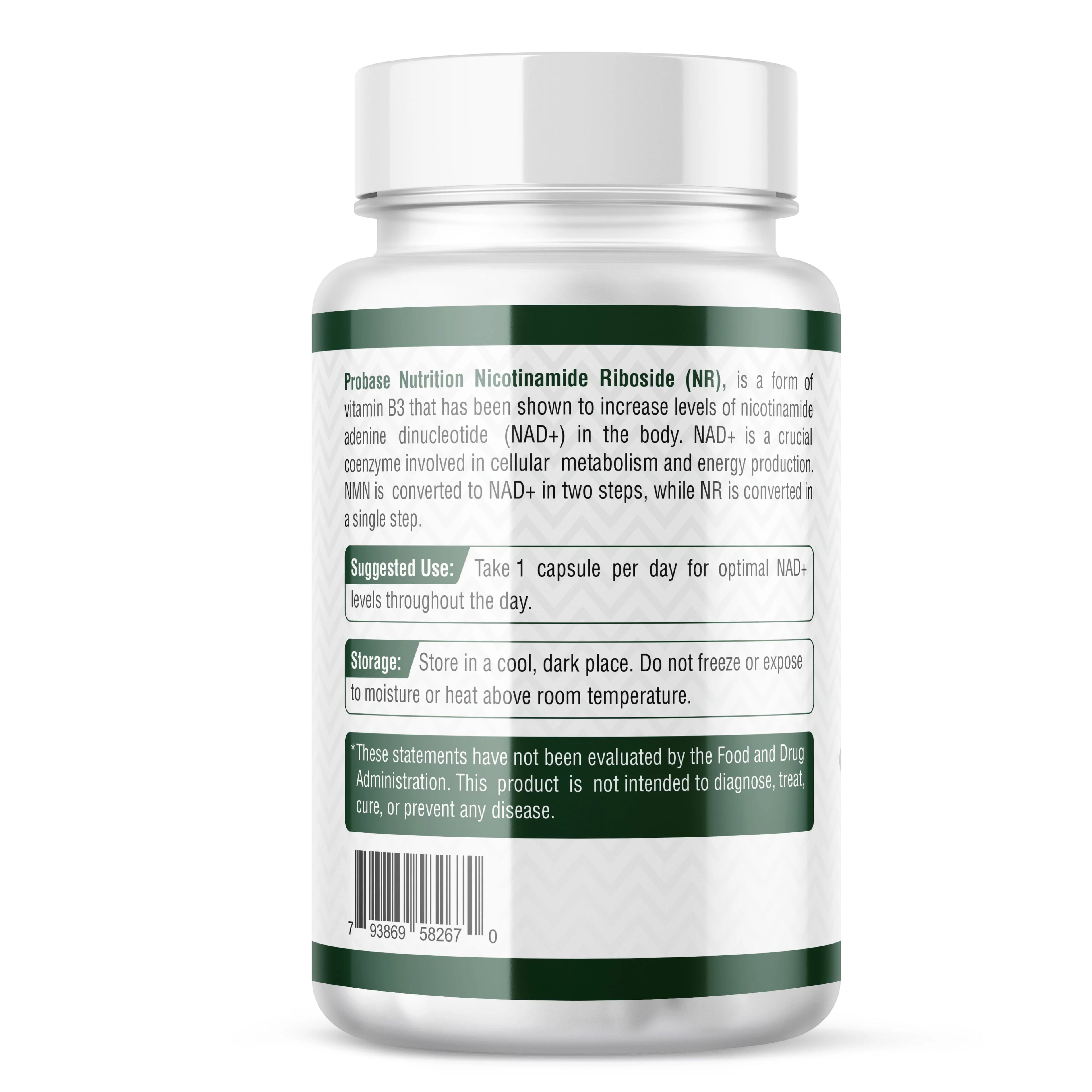 Nicotinamide Riboside Capsules 500mg H3479
