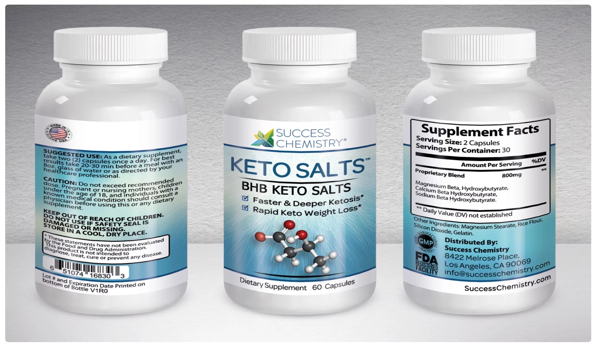 Keto Salts with Minerals for Low Carb Energy Support J573439