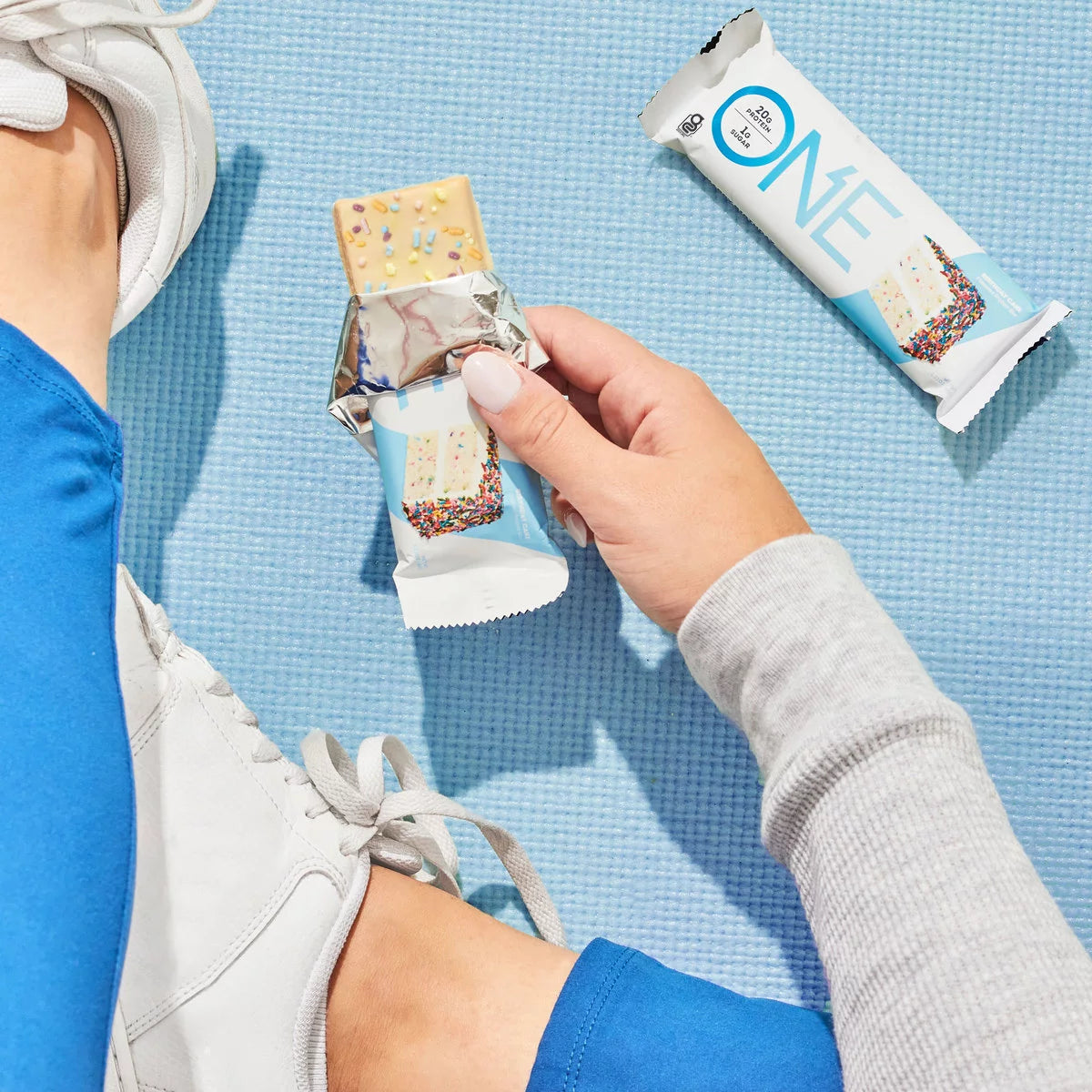 Protein Supplement Bar, Birthday Cake, 20g, 12 Count Y467