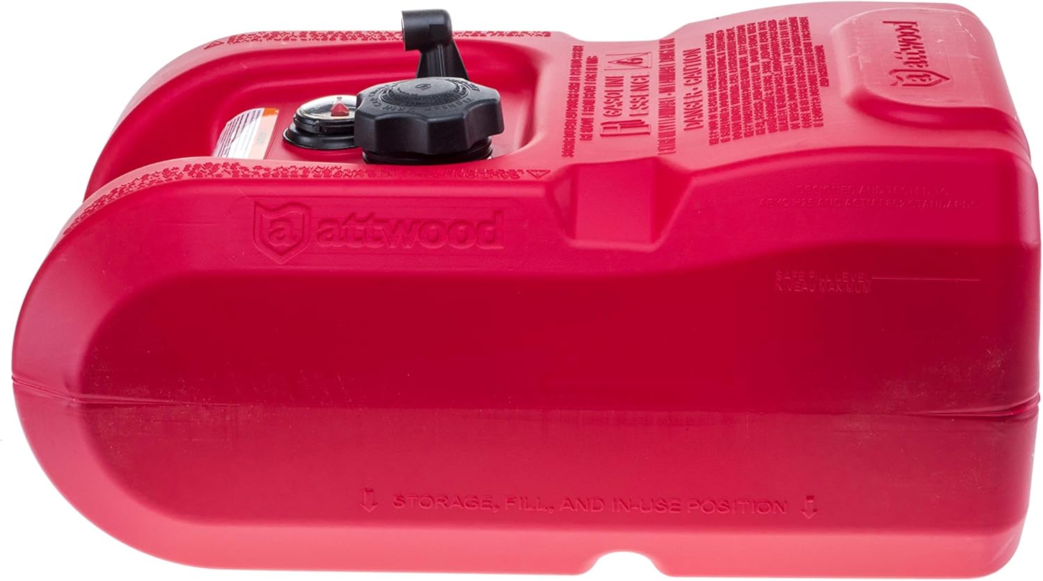 Portable Marine Boat Fuel Tank, 6-Gallon with Fuel Gauge I871733
