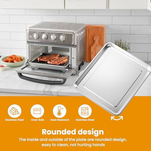 Stainless Steel Baking Tray Pan for Air Fryer B876