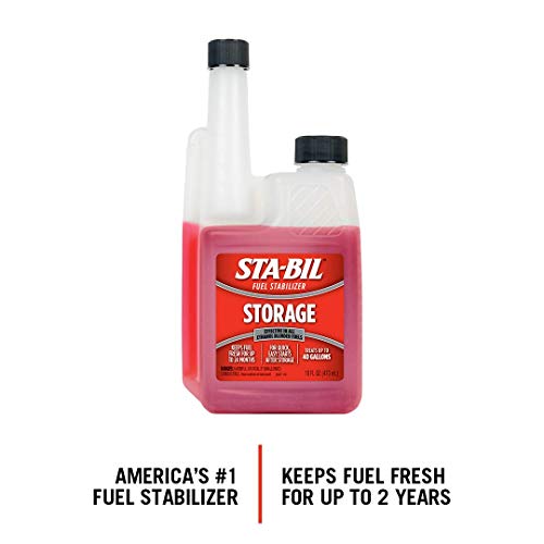 Fuel Stabilizer for Gasoline Storage, 24 Month Protection, 128 Fl Oz H5758
