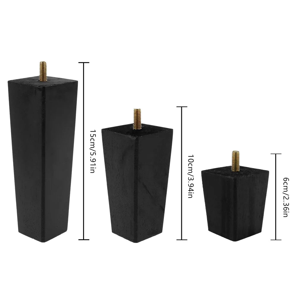 Wooden Sofa Legs Set of 4 Replacement Furniture Legs C520438