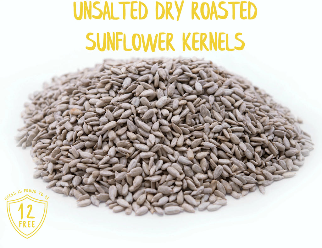 Unsalted Roasted Sunflower Seed Kernels, 2 LBS, Allergen Free, Non GMO, Vegan B670881
