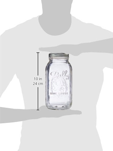 64 oz Wide Mouth Jar, Set of 2 N33299