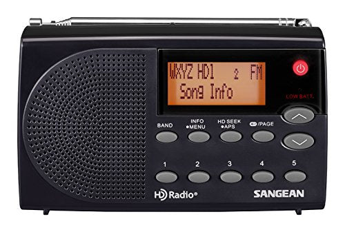 Portable HD Radio FM Stereo AM Receiver C805