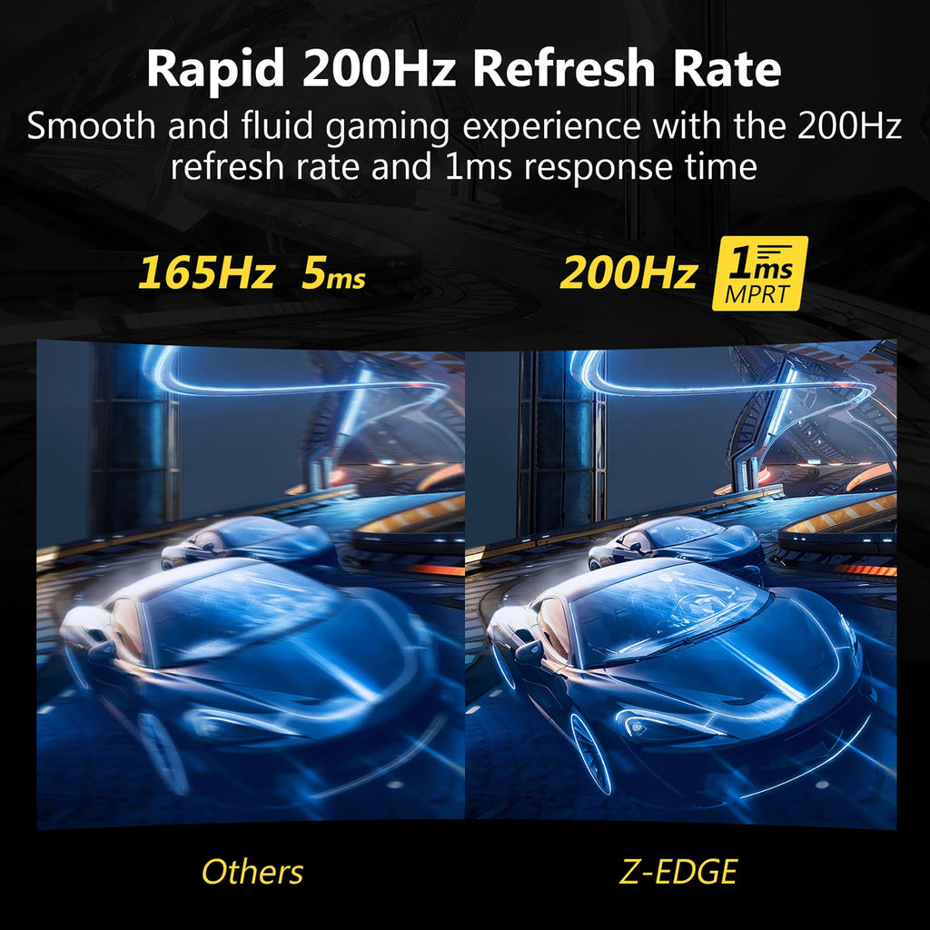 27-Inch LED Curved Gaming Monitor 200Hz 1ms Full HD U86923