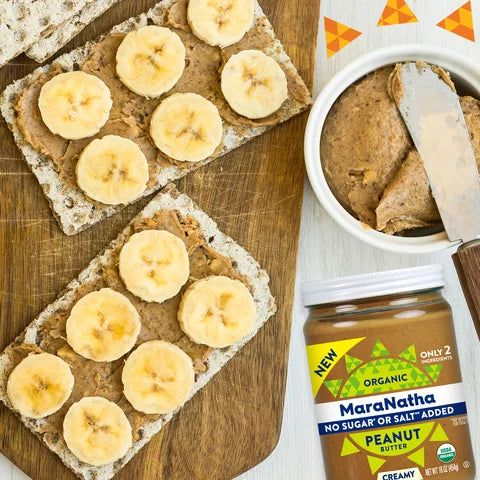 Organic Creamy Peanut Butter Spread, 16 oz, Pack of 6 A1647