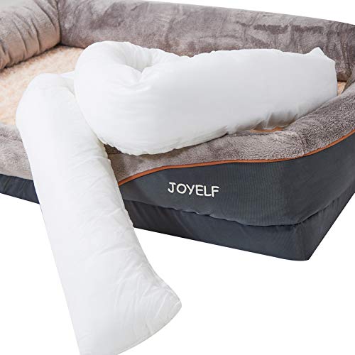 Orthopedic Memory Foam Dog Bed Replacement Bolster Insert E1069