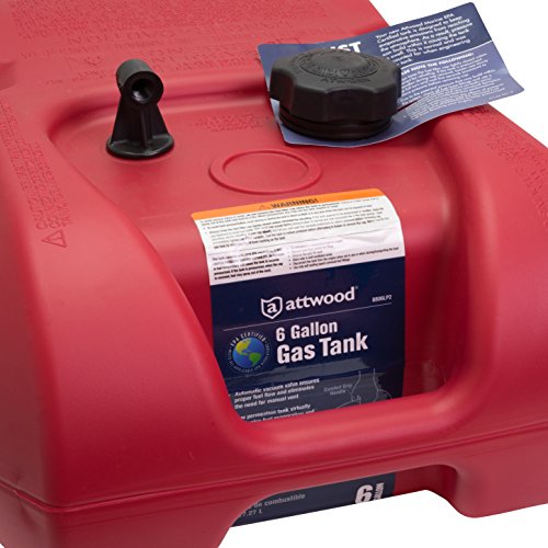 6 Gallon Portable Marine Boat Fuel Tank I869187