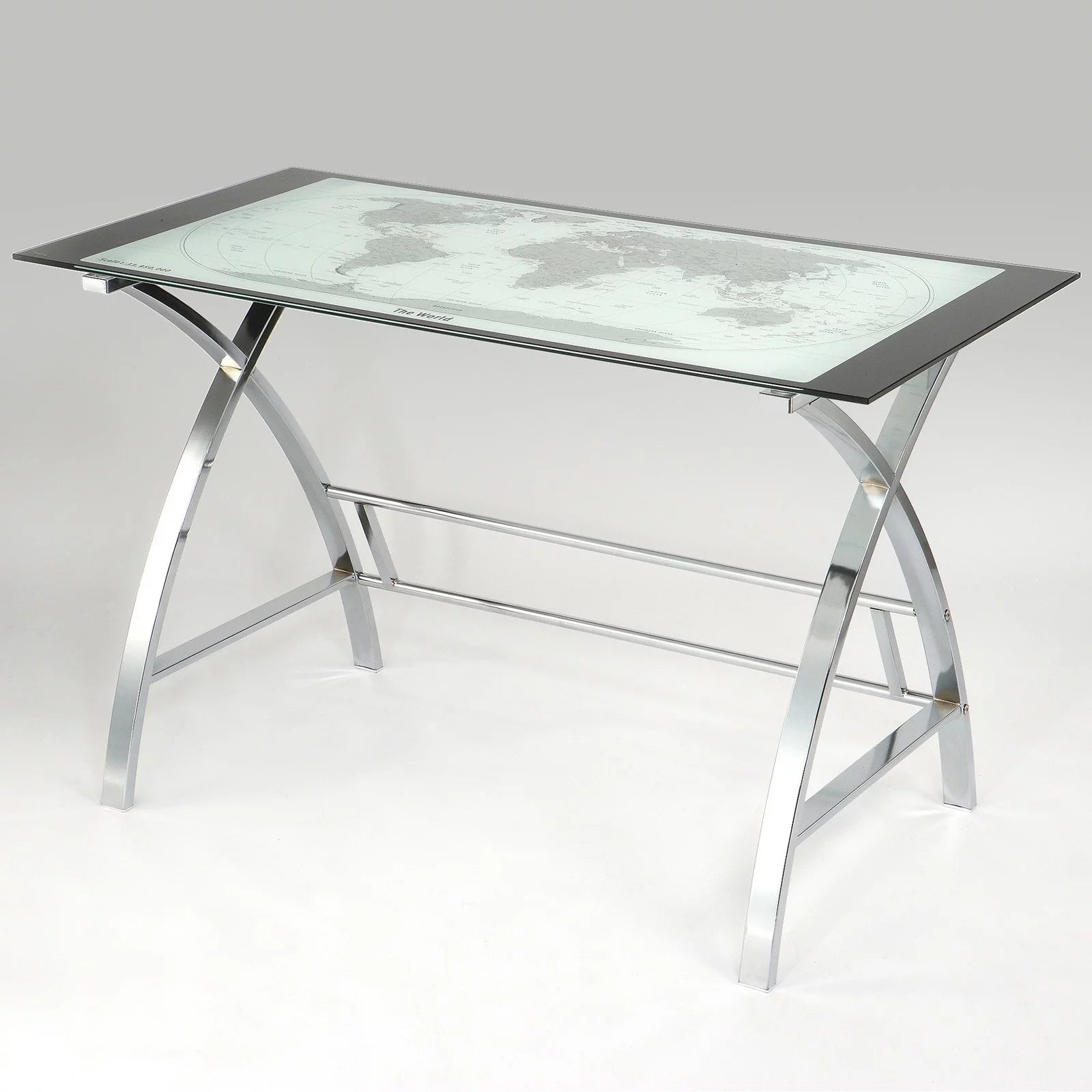 World Map Computer Desk G929808