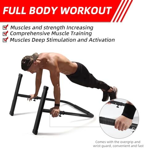 Adjustable Dip Bars for Home Gym Strength Training P112066