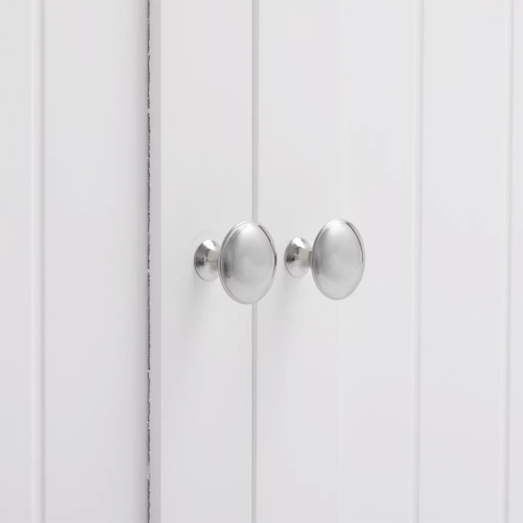 Wooden Bathroom Cabinet with Double Doors and Shelves K3403