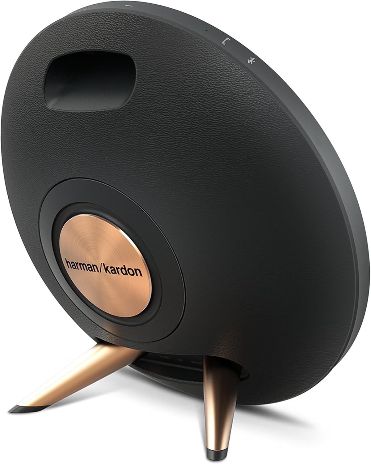 Wireless Speaker System with Rechargeable Battery, Black V7467