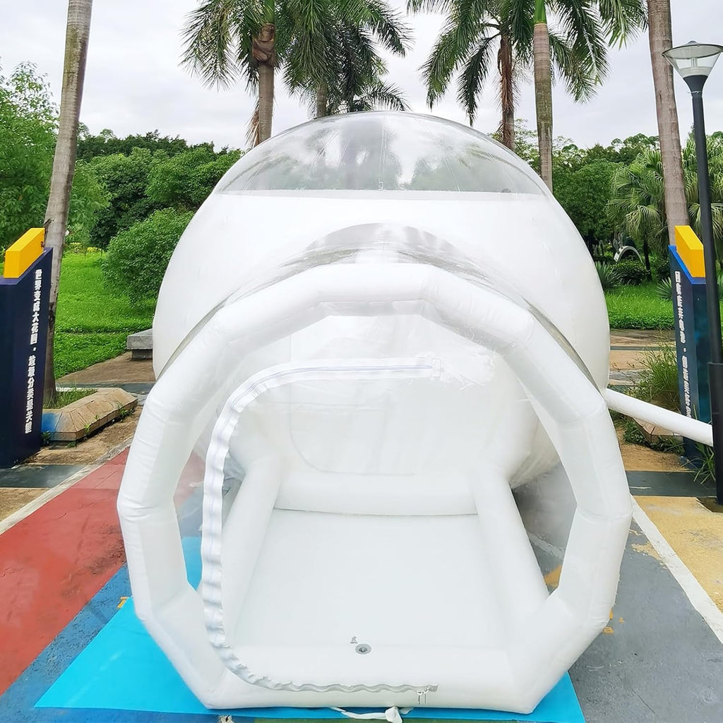 Inflatable Clear Bubble Dome Camping Tent with Air Blower E2408