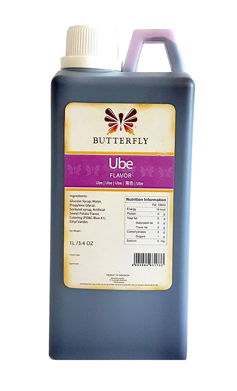 Ube Purple Yam Flavoring Extract, 33.8 oz M3195