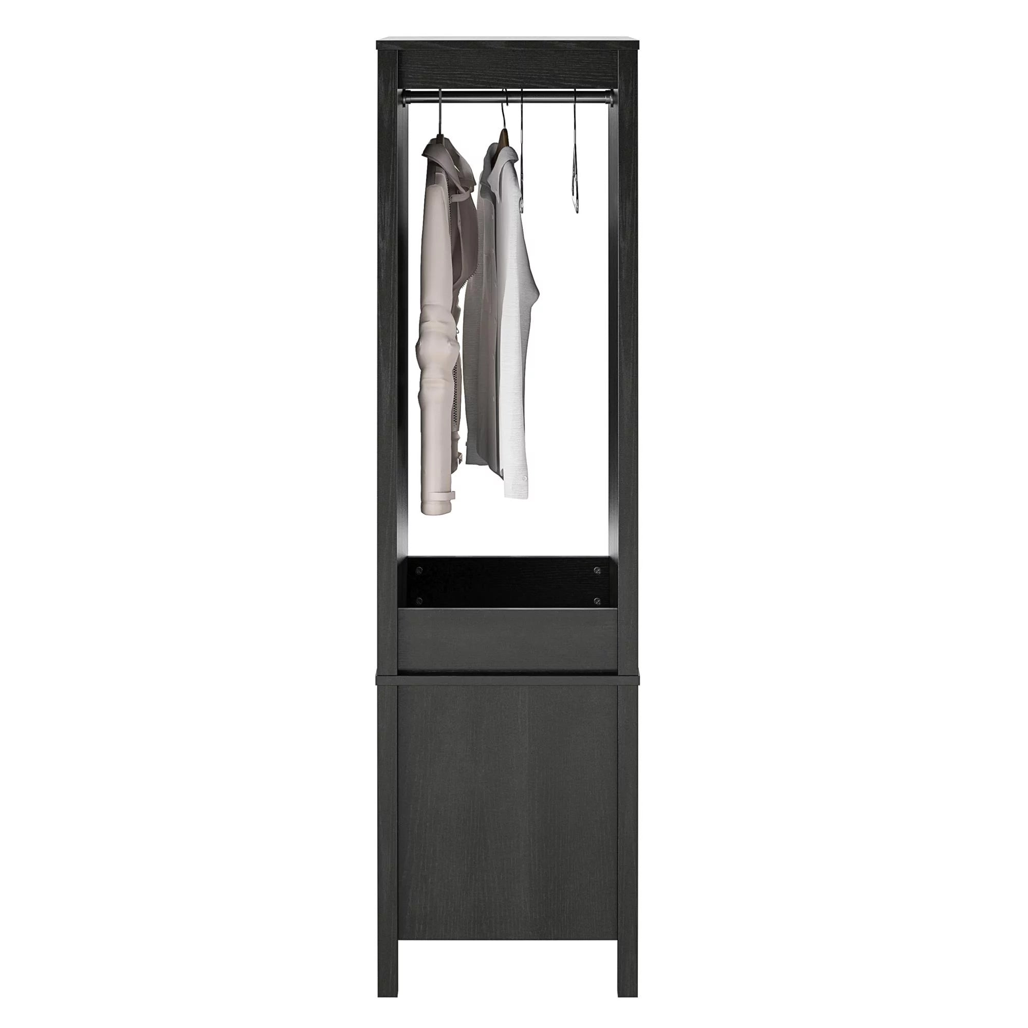 Wardrobe, Black Oak D7874
