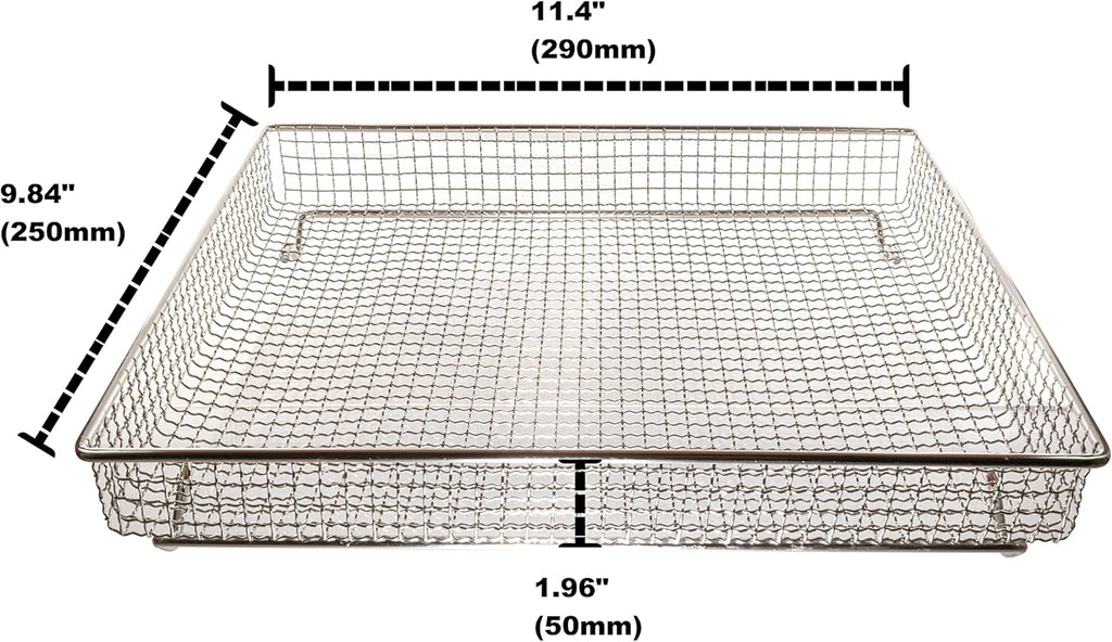 Stainless Steel Baking Tray Pan and Air Fryer Basket U81589