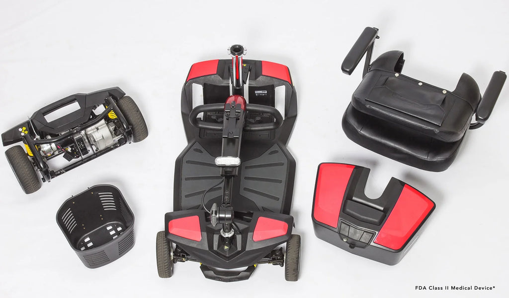 3-Wheel Mobility Scooter with Suspension M24077