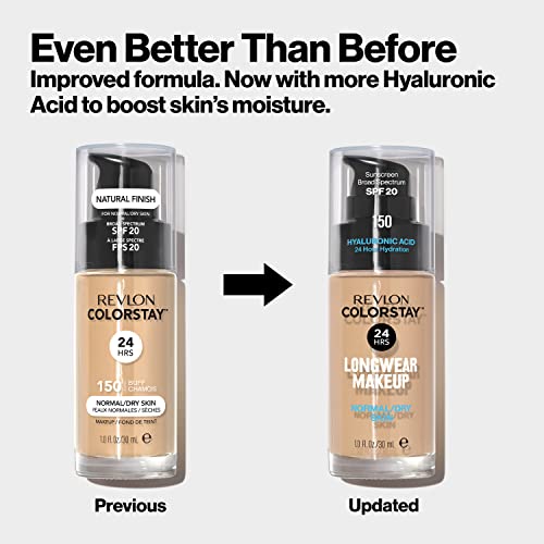 Makeup Foundation for Normal/Dry Skin, True Beige, 1 oz M99927