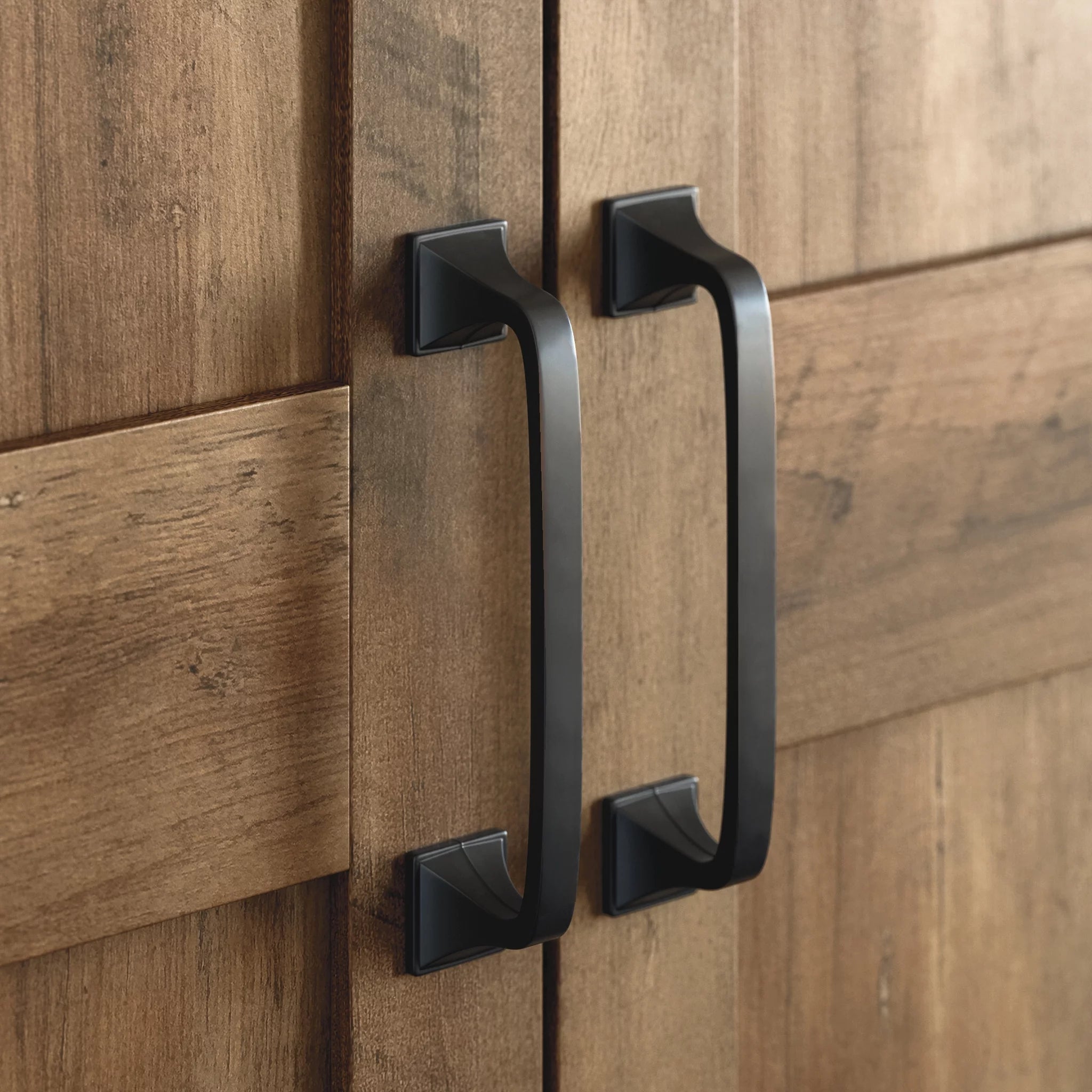 Two-Door Storage Cabinet, Rural Pine Finish H305