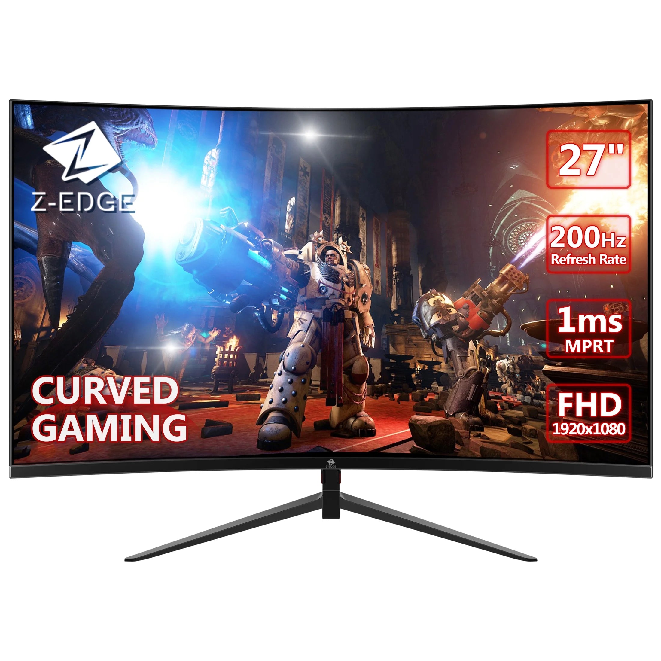 27-Inch LED Curved Gaming Monitor 200Hz 1ms Full HD U86923