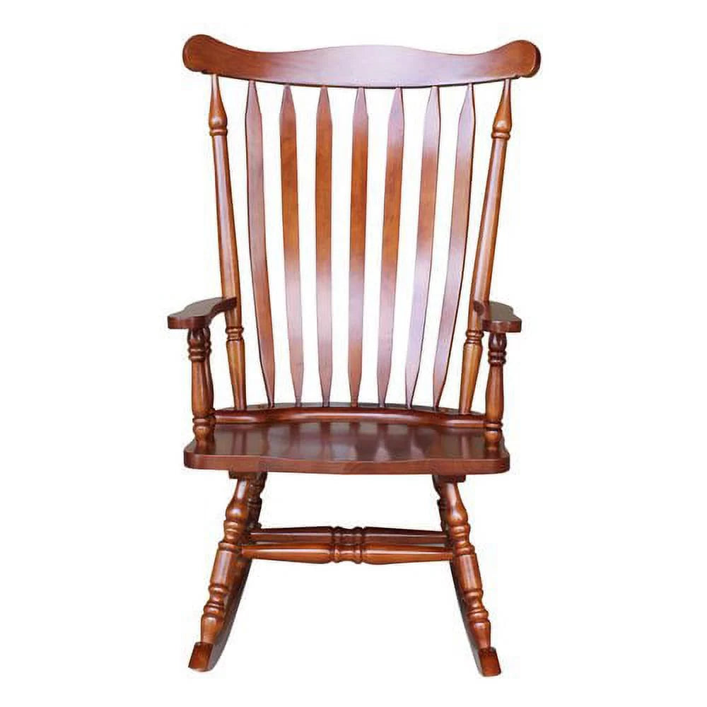 Colonial Rocking Chair, Antique Black J293002