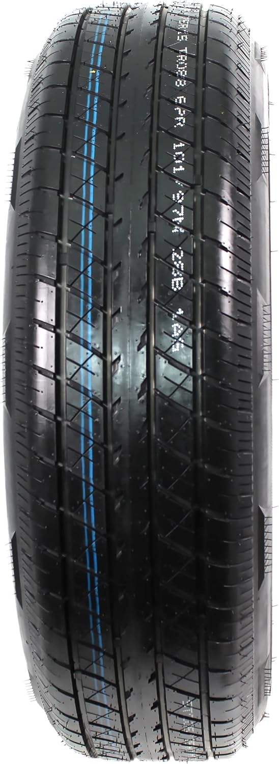 Radial Trailer Tire on Rim ST205/75R15 5 Lug Wheel W5806