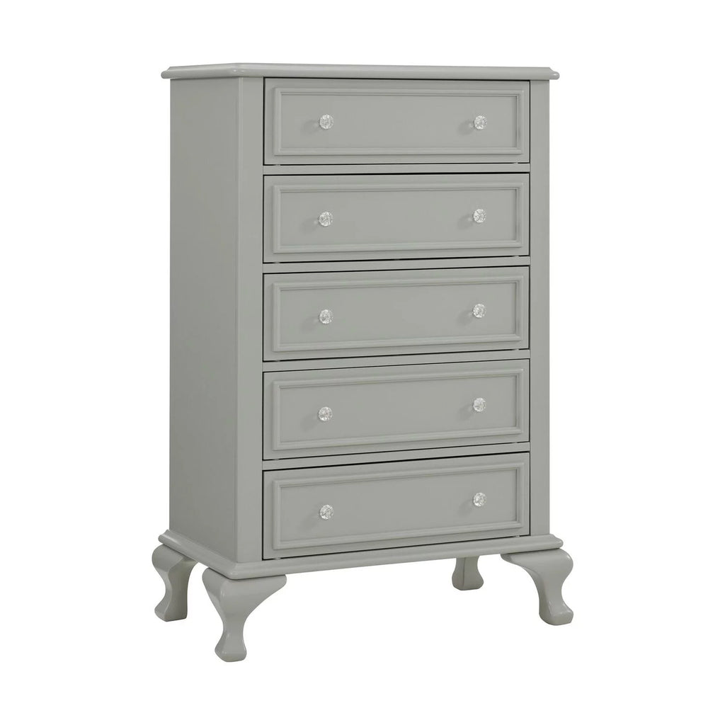 Full Panel 3PC Bedroom Set in Grey J209