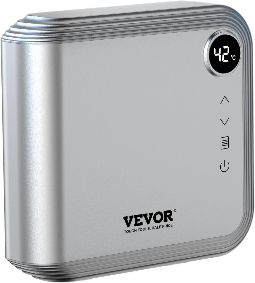 Tankless Electric Water Heater, 7kW On-Demand Under Sink, Digital Display T994515