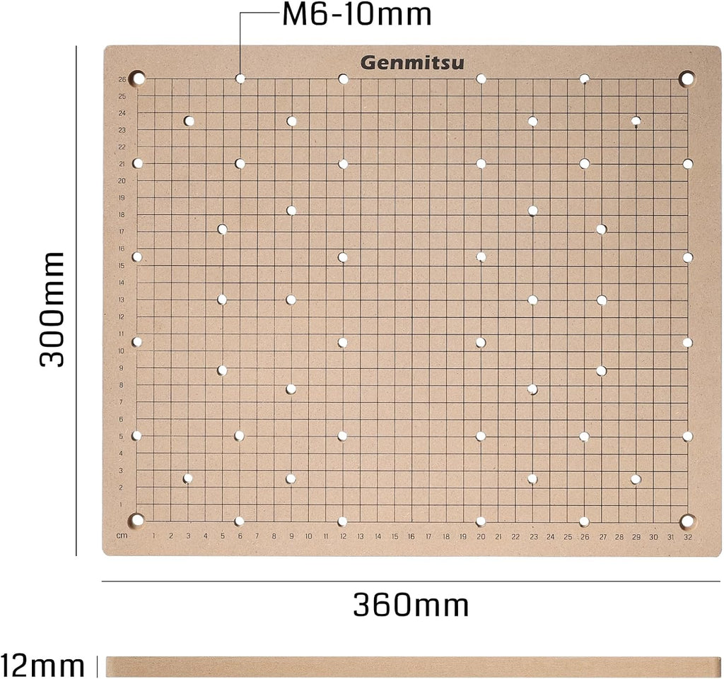CNC Router Machine with Linear Guide and Ball Screw Motion, 360 x 300 x 12mm D5038