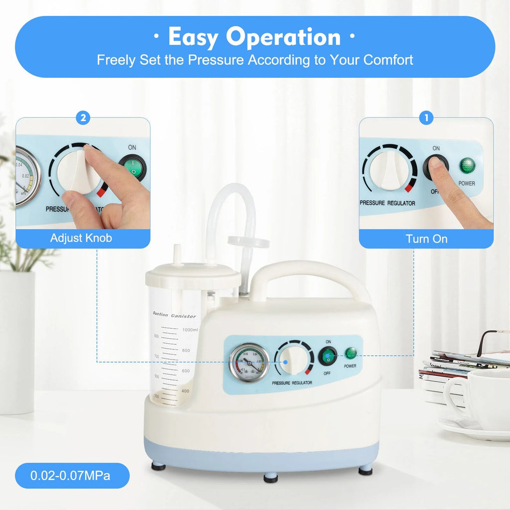Portable Medical Suction Unit 1000ML S686