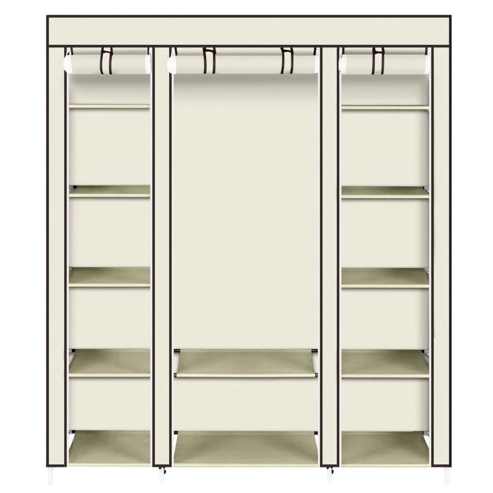 Portable Heavy Duty Clothes Closet Storage Organizer J3864