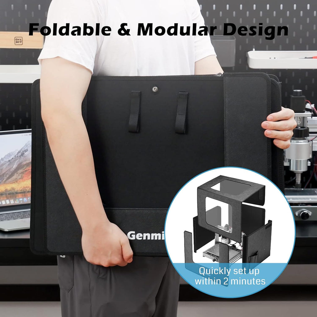 CNC Router Machine 3 Axis Engraver with Enclosure A2478