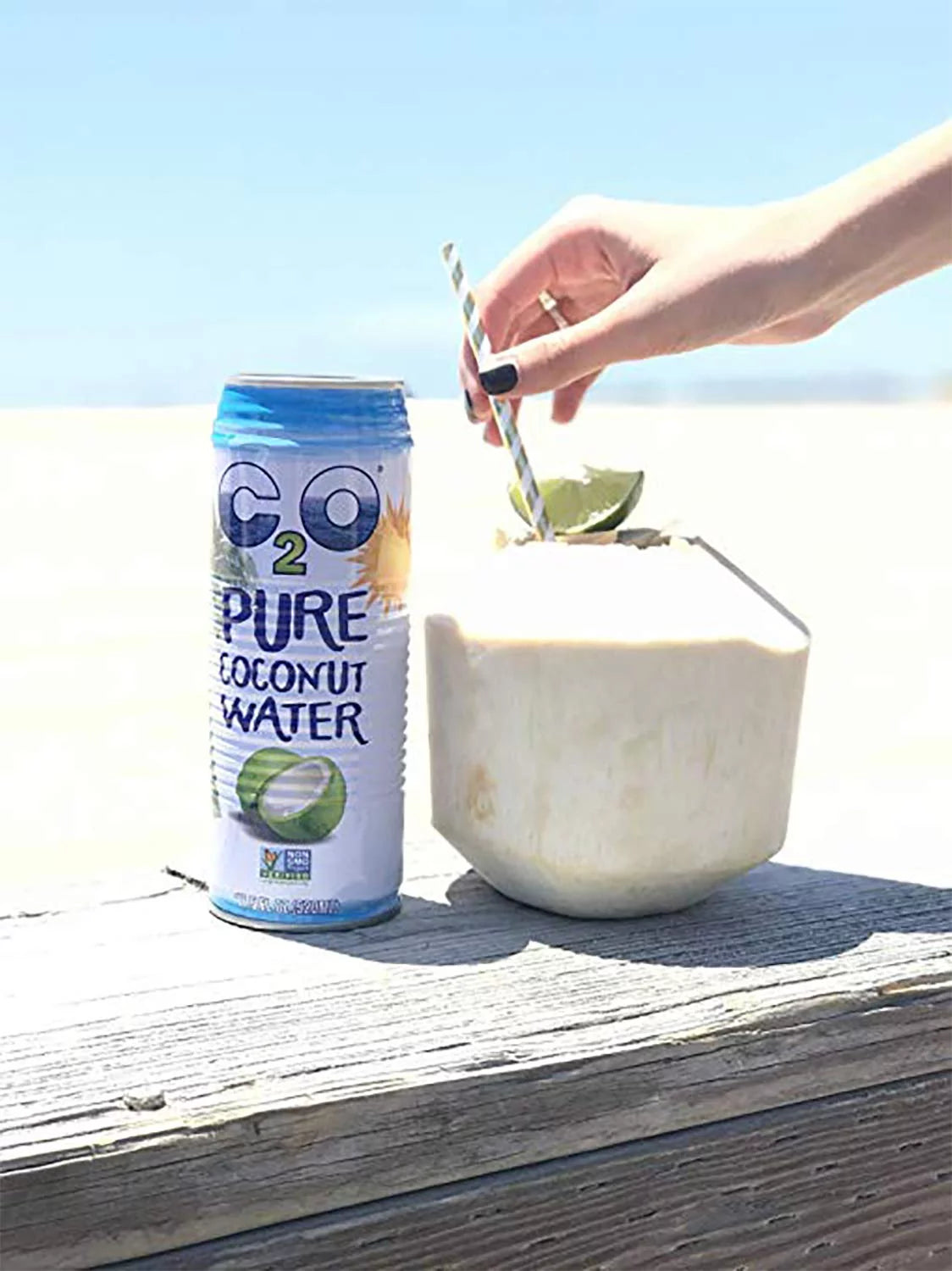 Pure Coconut Water, No Added Sugar, 17.5 FL OZ (Pack of 12) R798