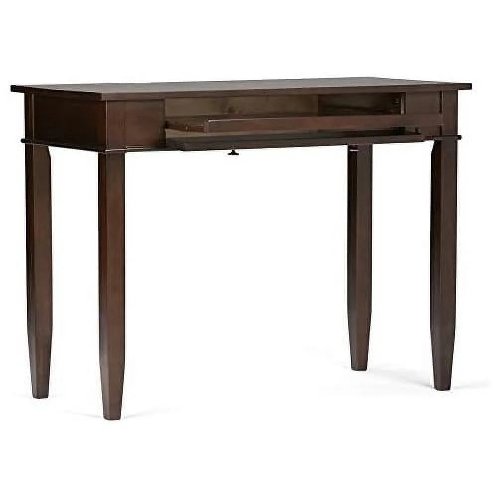 Solid Wood Computer Desk for Home Office, 42" Writing Desk H5586