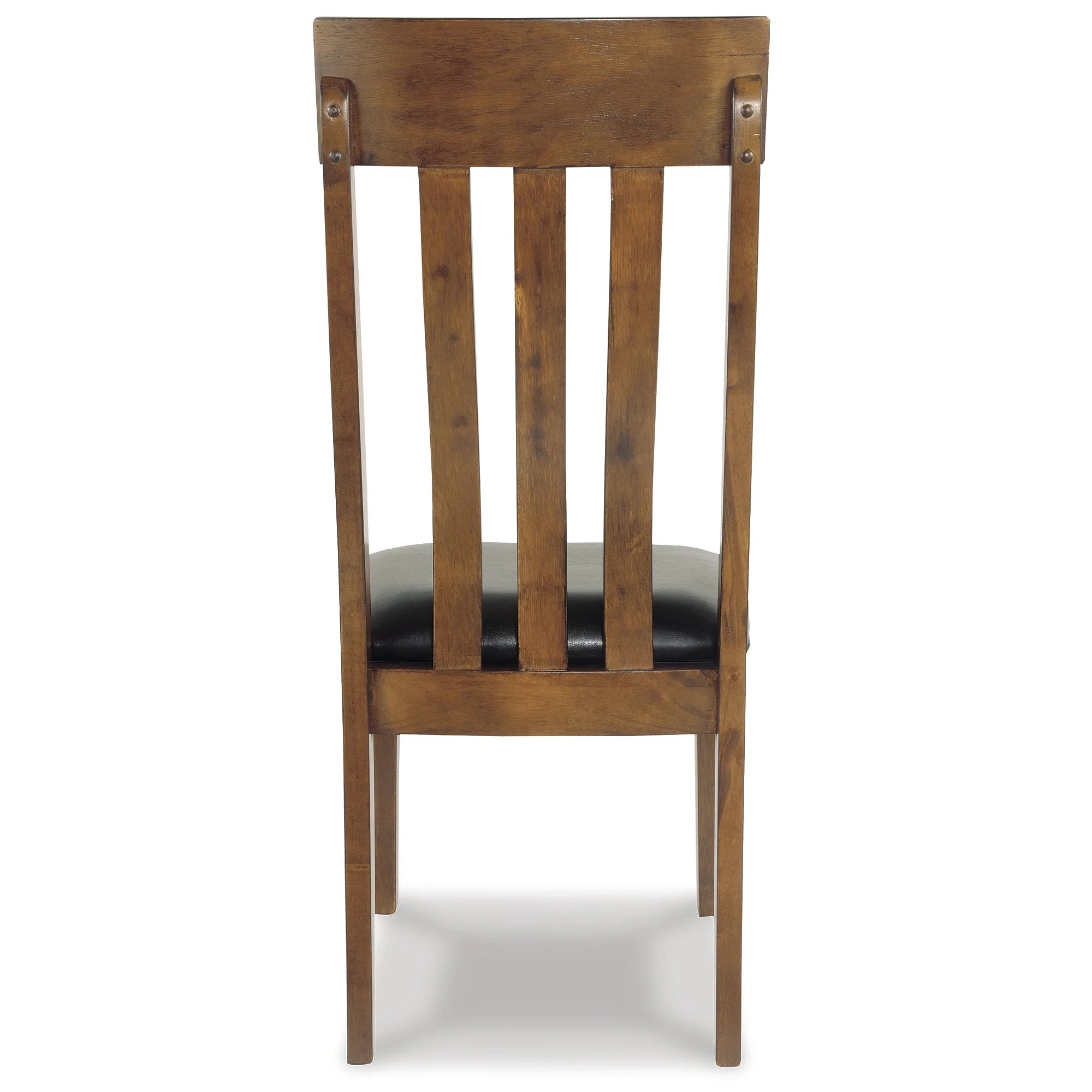 Rake Back Dining Room Chair, Set of 2, Brown K7078