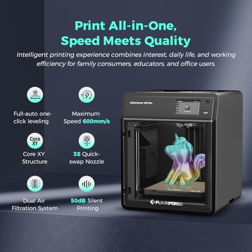 3D Printer with Auto Leveling and High-Speed Printing R31464