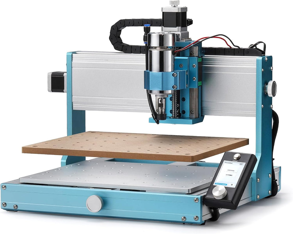 CNC Router Machine with Linear Guide and Ball Screw Motion, 360 x 300 x 12mm D5038