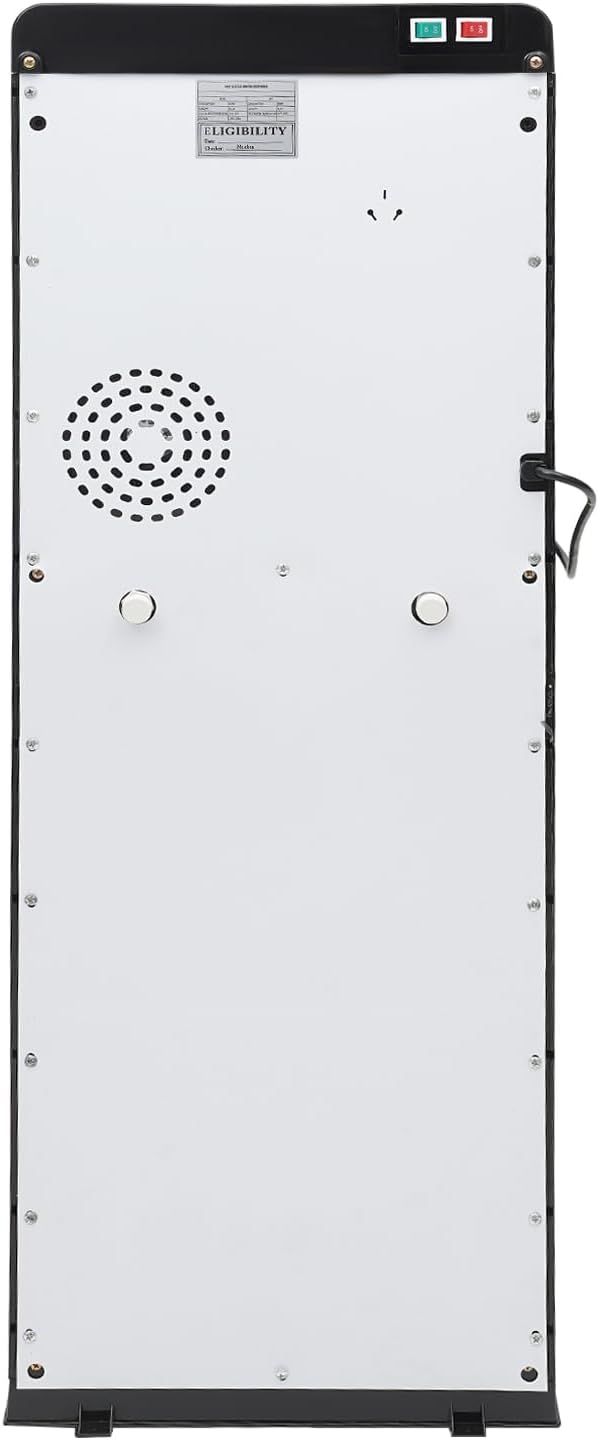 Bottom Loading Water Cooler Dispenser with Storage Cabinet and Child Safety Lock A877917