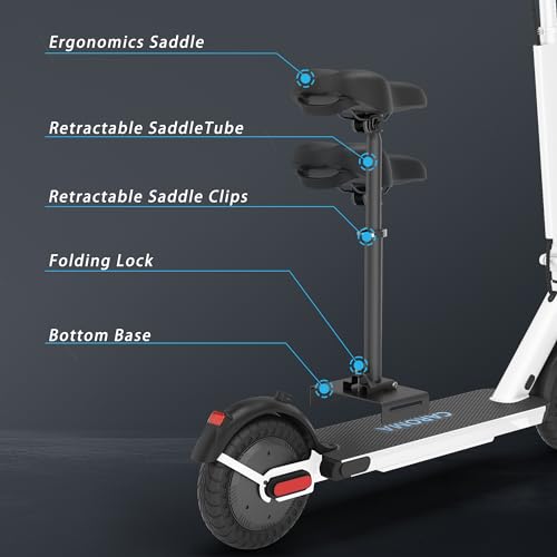 Electric Scooter for Adults, 20 MPH, 500W, Foldable Commuter I360491