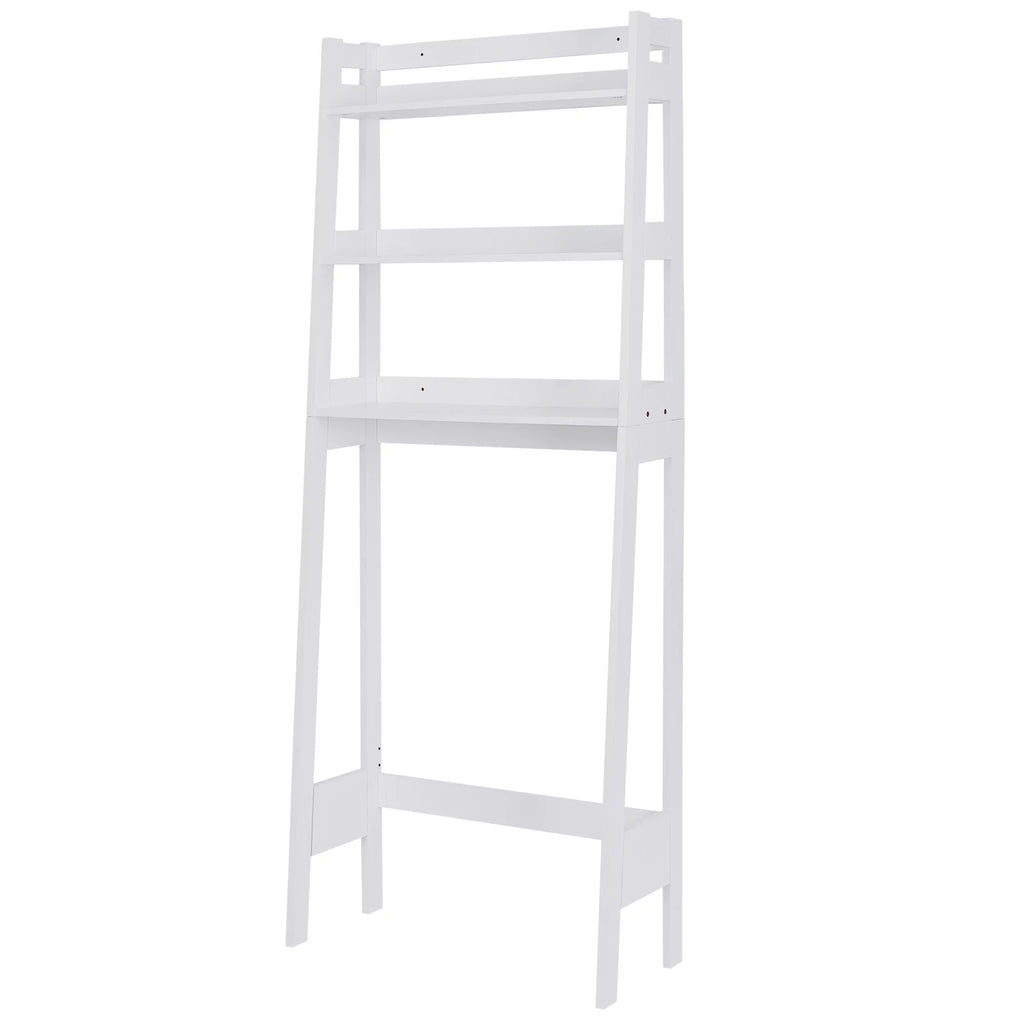 Over-The-Toilet Storage Shelf 3-Tier Wooden Bathroom Organizer Q814