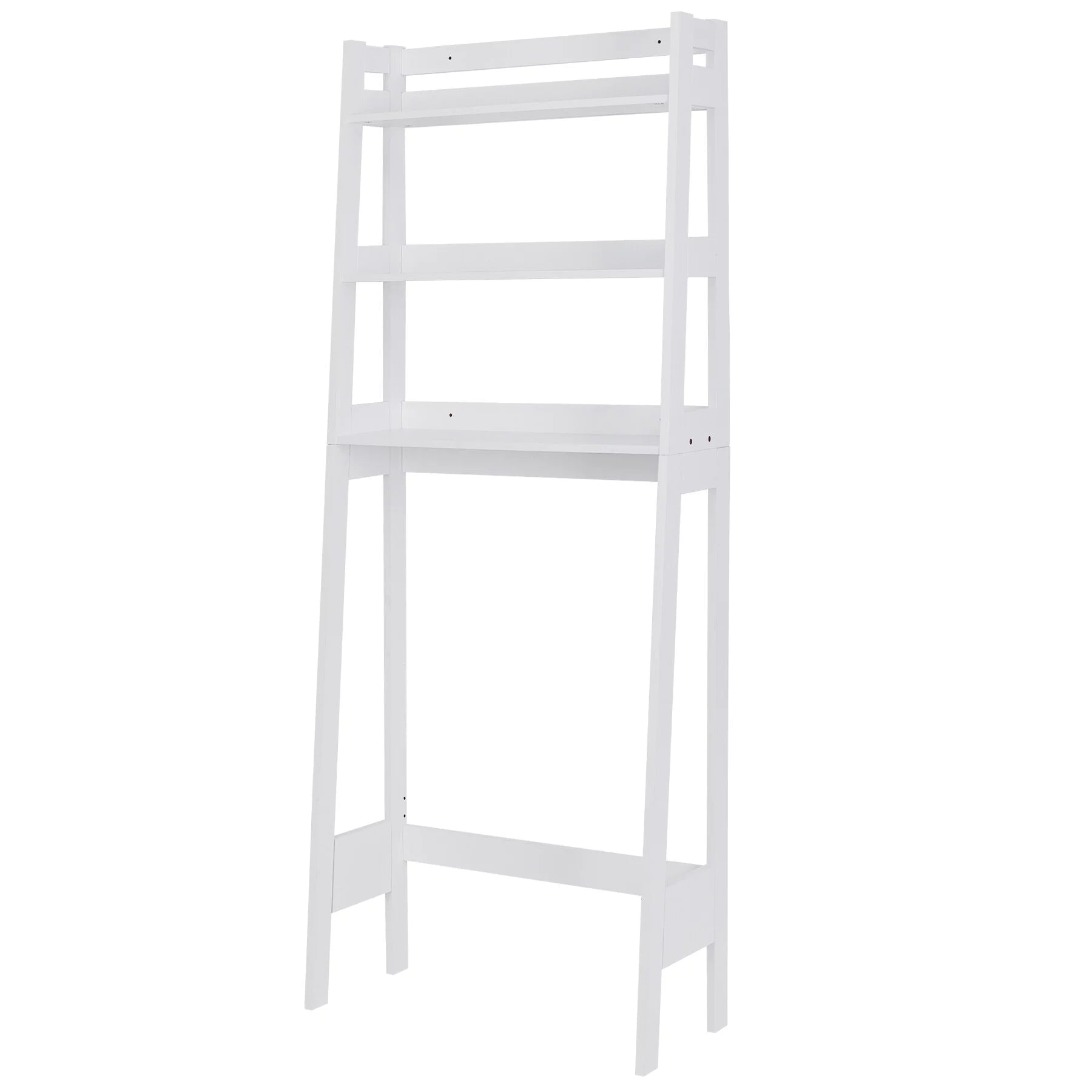 Over-The-Toilet Storage Shelf 3-Tier Wooden Bathroom Organizer Q814